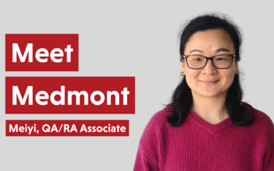 Meet Meiyi, Medmont’s QA/RA Associate