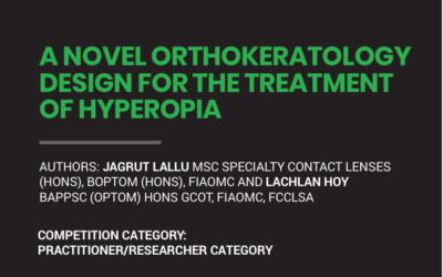 A Novel Orthokeratology Design for the Treatment Of Hyperopia